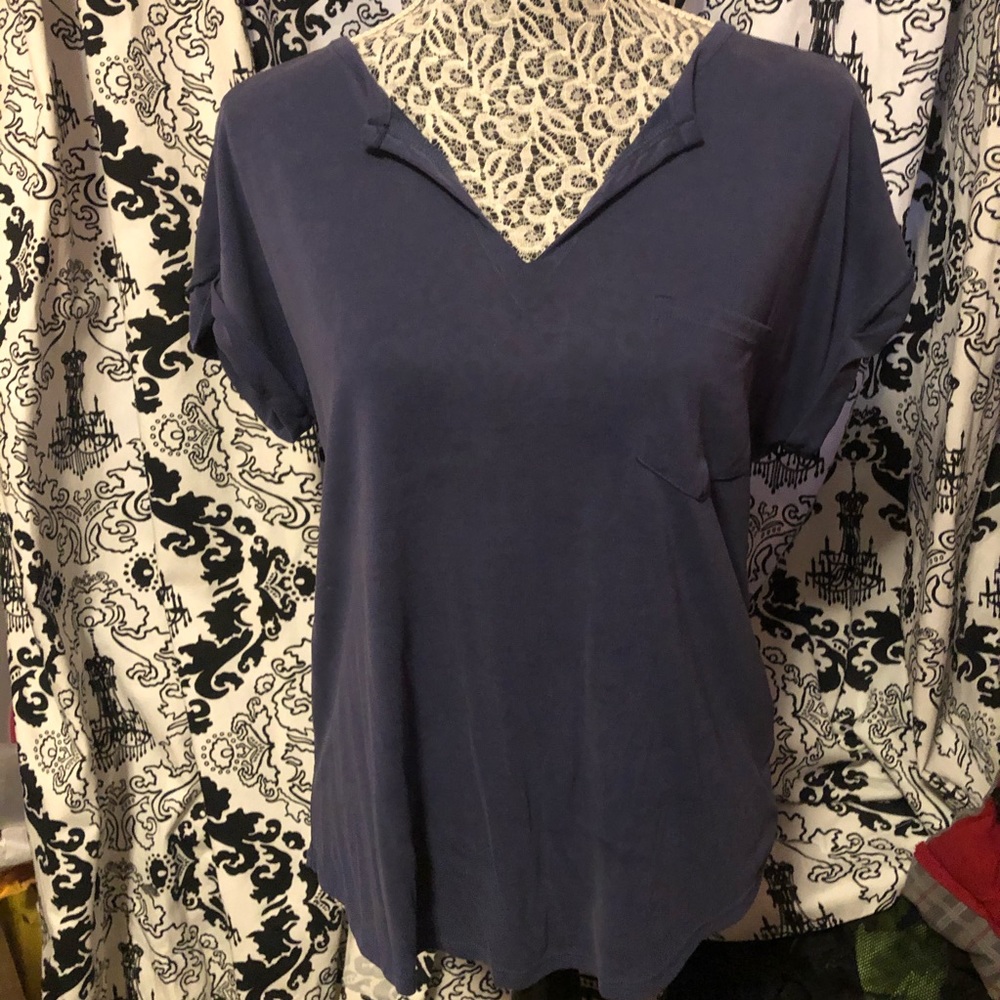 Blue blouse